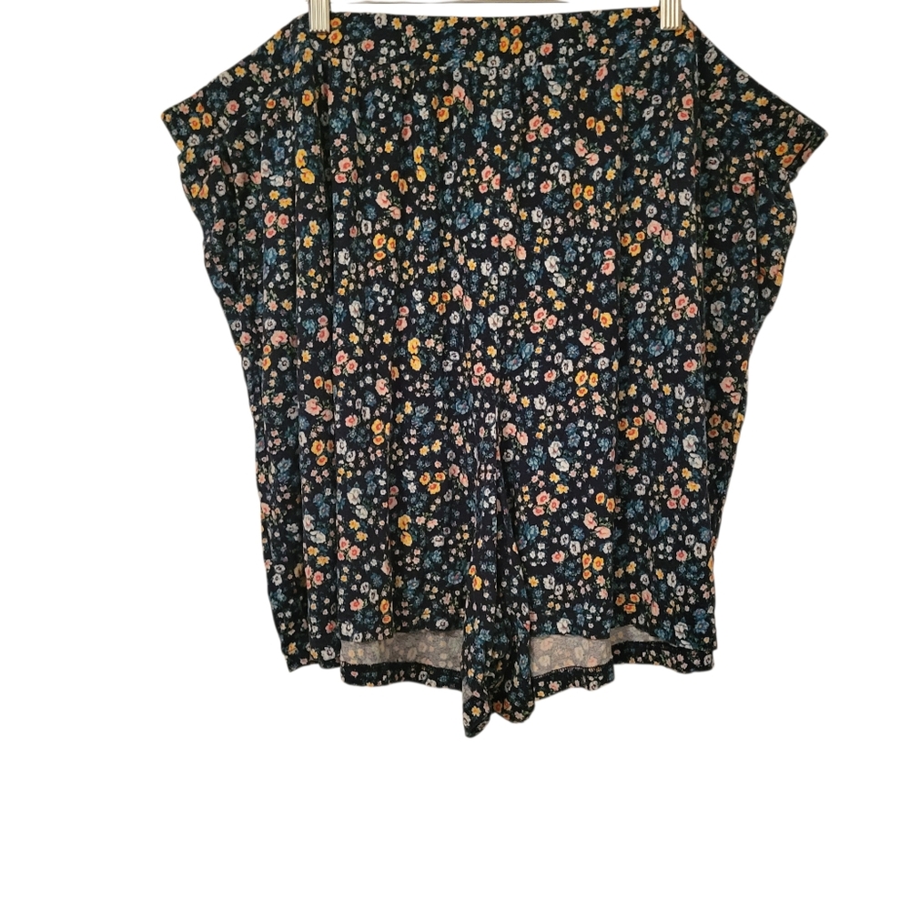 Lane Bryant Plus Floral Shorts sz 34/36